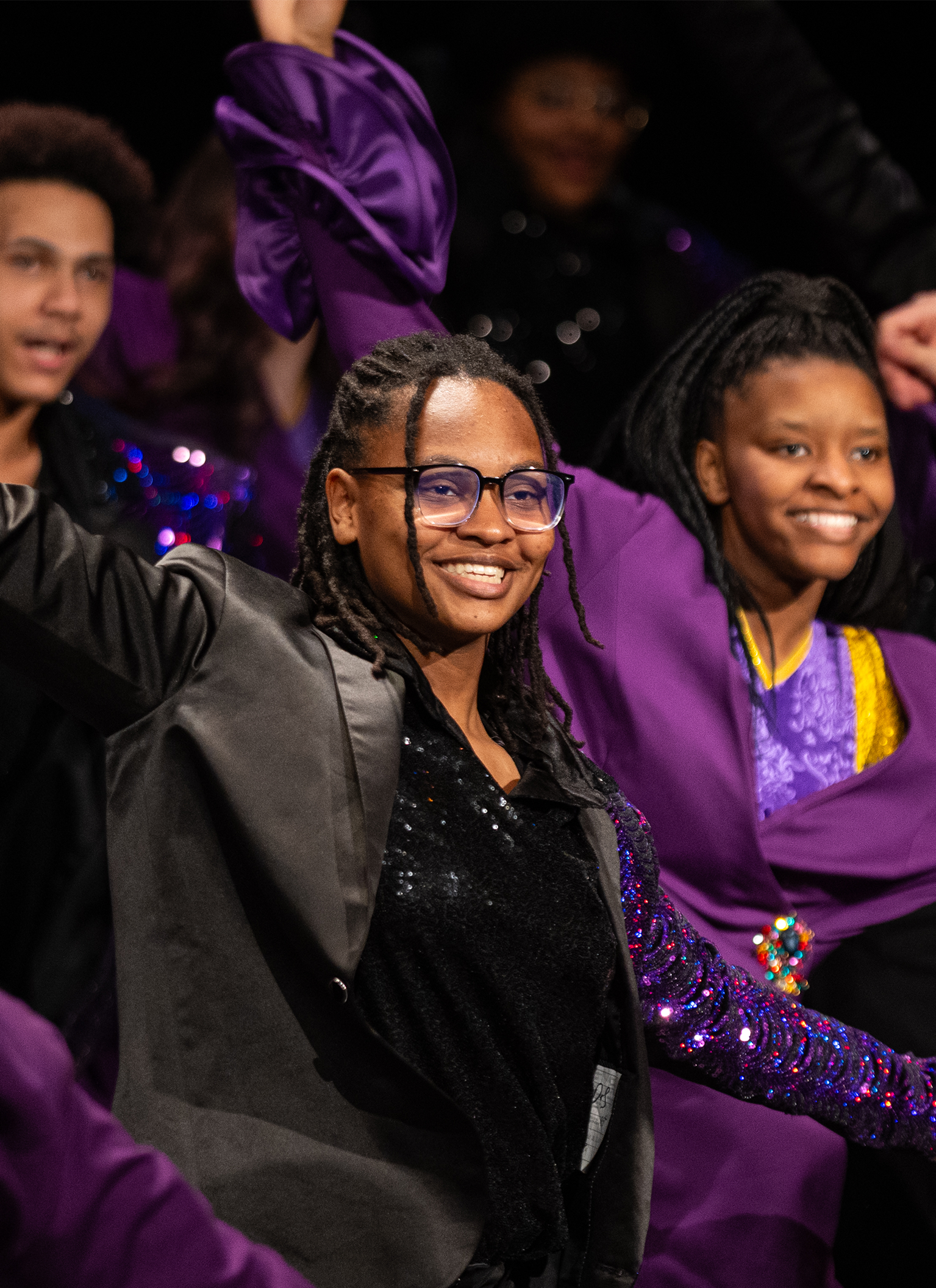 Show choir performers